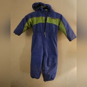 Lands' End Kids' Blue and Green Winter Suit